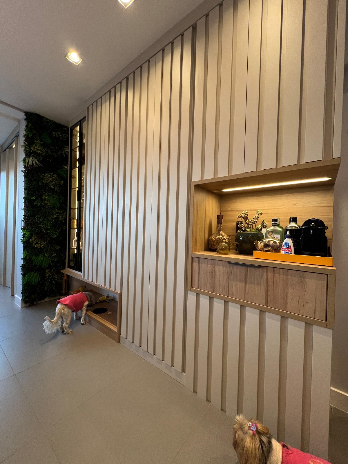 Painel da sala de jantar